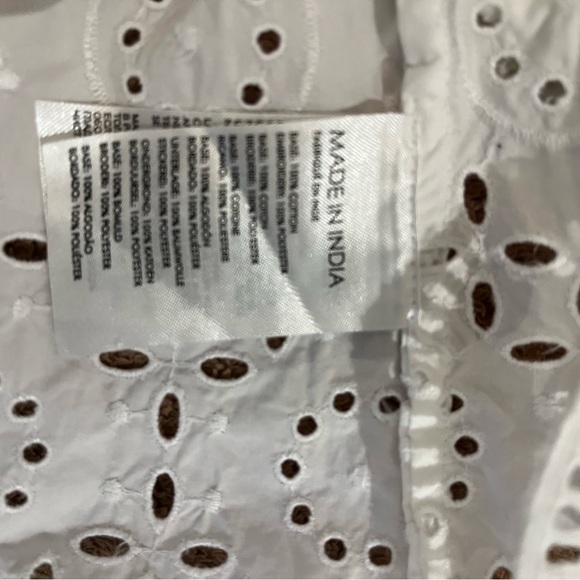 Club Monaco White Eyelet Dress - Picture 4 of 5